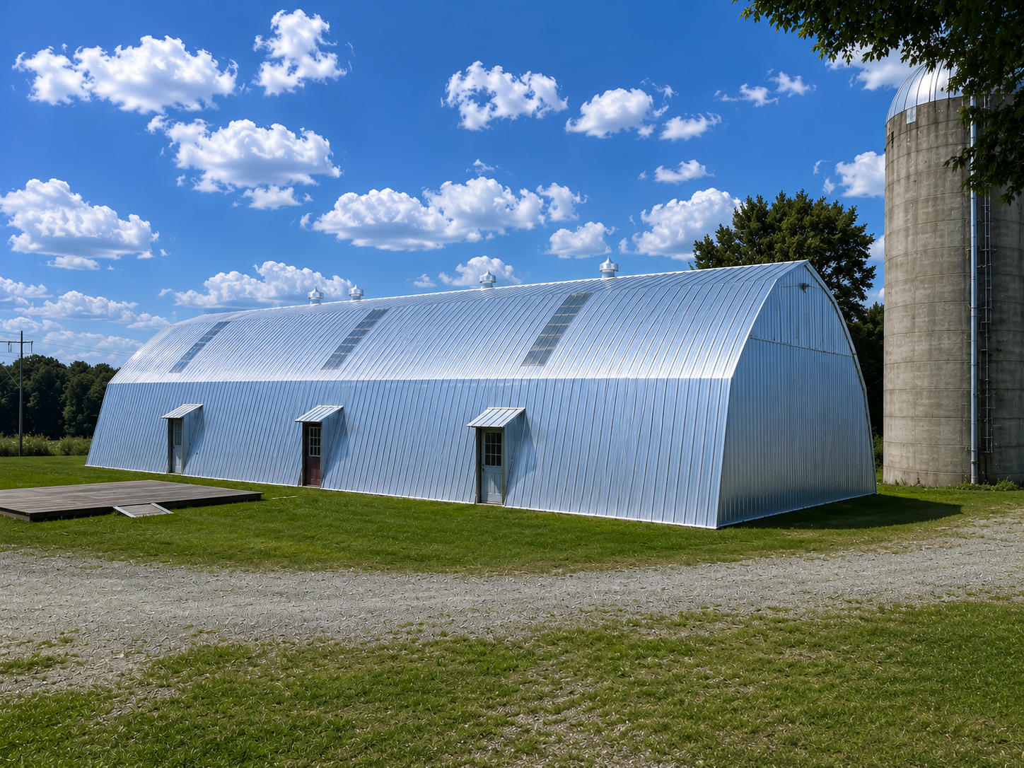 Toiture tôle agricole professionnelle Québec